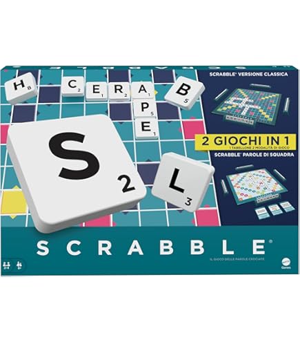 Scarabeo Shake By Editrice Giochi Scrabble Board Game | Word Games