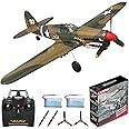 LEAMBE RC Plane 4 Channel Remote Control Airplane - Ready to Fly P-40 Warhawk RC Airplane for Beginners Adult with Xpilot Stabilization System & One Key Aerobatic