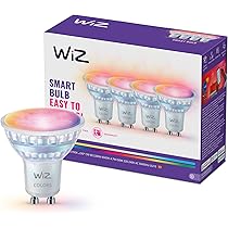WiZ Lampadine Smart GU10 LED (3pz) - Bianco Regolabile, Wi-Fi, Funziona Con Alexa, Google E HomeKit - 2