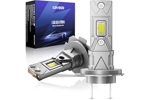 KOYOSO H7 LED 100W 22000LM Lampada 6500K 1:1 Mini Design，Lampadina Led H7 Plug and Play, Confezione da 2