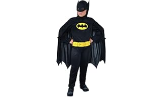Ciao- Batman/Batgirl costume disguise fancy dress children official DC Comics