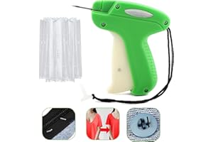 ZHSDUEWN Stitchy Quick Clothing Fixer, Stitch Gun for Clothes, Tagging Gun for Clothing, Mini Stitch Gun for Sewing Tag Gun Handheld Sewing Machine (1000 Fasteners)