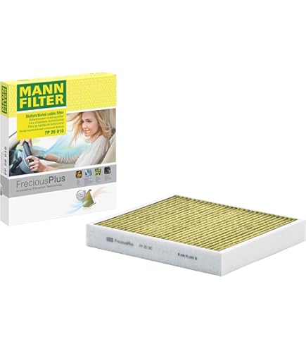 KAMOKA Filtro De Habitáculo Filtro Aire Fresco, Filtro De Carbón Activado, Filtro Partículas Finas (PM 2.5), Con Efecto Bactericida, Con Efecto Antialérgico, Con Efecto Fungicida, Con Efecto 6080155