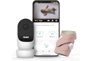 Owlet monitor duo (smart sock 3 & cam 2) rosa antico
