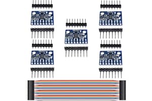 Youmile 5-pack MPU-6050 accelerometer modul GY-521 3 Axis Gyroskop 3 Axis Accelerometer 6DOF-sensor 16 bitars AD omvandlare d