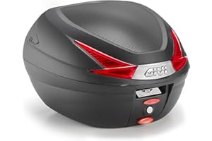 givi b330n topcase + trager kompatibel mit piaggio medley 125-150 i-get/s 2020 2021 2022 mototopgun