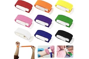 VILIDA 9 Pcs Tourniquets, Tourniquets for Nurses, Tourniquet First Aid Multifunction, Torniquetes Medical Colourful, Tourniquets for Phlebotomist, for Home Travel Outdoor Sports Hiking Camping First Aid