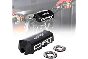 JFG RACING Dirt Bike Bar Pad,Motorcycle Handlebar Bar Pad Kit Soft Motorcycle Handlebar Protector for Motocross Dirt Bike ATV Quad