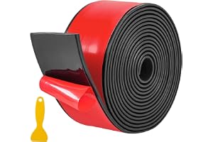 Gummiremsor självhäftande, neoprenmat, tätning, massigt gummiprofil, golvskydd, vibrationsskydd, gör-det-själv (2x40x3m)