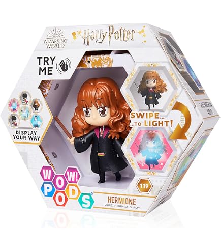 WOW! PODS Luna Lovegood – Bobble-head Illuminato, Collezionabile, Giocattolo Ufficiale Harry Potter