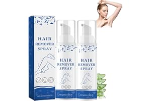 VOKKRV 2 Stück Haarentfernung Schaum, 100ml Haarentfernungsschaum Intimbereich, Effektive Haarentfernung ohne Rasur, Keine Hautirritationen, Hair Removal Spray für Arme, Achseln, Beine