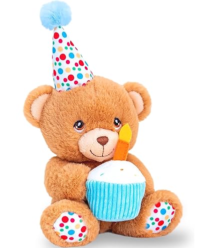 Gâteau En Peluche Chantant - Jouet Musical D'anniversaire De 25 Cm (9,84 Pouces) Avec Chanson 'Joyeux Anniversaire', Cadeau Pour Enfants Et Adultes - 8