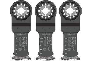 ROBERT BOSCH TOOL GROUP - Bosch OSL114JF-3 Starlock Bi-Metal Extra Clean Plunge Cut Blade (3 Pack), 1-1/4"