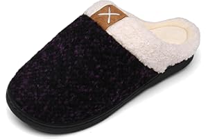 Mishansha Pantofole Donna Uomo Memory Foam in Caldo Cotone Antiscivolo Scarpe da Casa