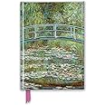 Claude Monet: Bridge over a Pond of Water Lilies (Foiled Journal) (Flame Tree Notebooks)