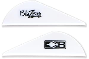 Bohning Blazer Vane (Pack of 36), White