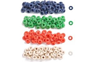 ZHEQOGZH 200pcs Livestock Castration Bands Castrator Rings for Goats Lambs Sheeps and Calves (Medium)