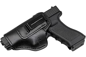 MAYMOC fondina in pelle IWB, fondina per pistola compatibile per Glock 17 19 22 23 26 / Sig Sauer P226 P229 SP2022/Springfield XD XDS XDM/S&W M&P Shiedld 9MM
