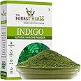 The Forest Herbs Natural Care From Nature Indigo Leaves Powder, 200g (Pack Of 1) Organic For Hair Colour Black (200g (Pack Of 1)