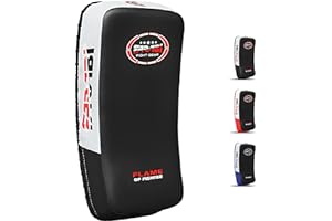 Farabi Sports schlagpolster für Coaching, Training, Kickboxen Curved Kick Pads, schlagpolster Kampfsport trittpolster MMA Muay Thai Pads