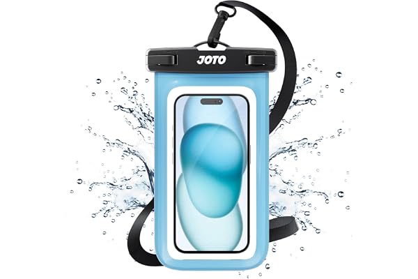 JOTO Universal vattentät påse torrväska fodral för iPhone 13 Pro Max Xs Max XR X 8 7 6S Plus SE, Galaxy S20 Ultr