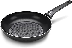 Moneta Patelnia Recy 26 cm Recicla 37 puszek, Net Induction, czarna, obudowa ze 100% aluminium pochodzącego z recyklingu