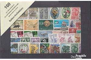 Prophila Collection Italia 100 Diversi Francobolli Speciali e Large Format (Francobolli per i Collezionisti)