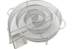 Molyorch 1 stycken kall rökgenerator, rökugnar, kulgrill, för användning på panngrillar, grill, rökare, rökugn