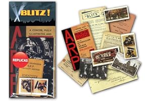 MEMORABILIA PACK CO. Blitz WWII Memorabilia Gift Pack with over 20 pieces of Replica Artwork by Sweet and Nostalgic