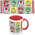 Pyramid Super Mario – 4 Colours – Coloured Inner Mug, 315 ml
