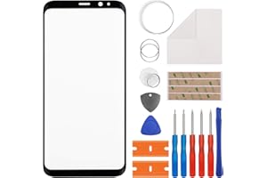 Duotipa Replacement Frontglas Display Glas Reparatur Kompatibel mit Samsung Galaxy S8+ S8 Plus SM-G955F SM-G955FD 6.2 Zoll + Werkzeugen(Kein Display und Touch Digitizer)