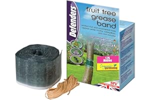 STV INTERNATIONAL 2 X Fruit Tree Grease Band (Poison-Free Insect Protection, Suitable for Organic Gardening, Effective for Up to 2 Months)