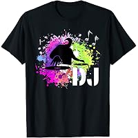 T-shirt Casque Electro DJ Techno Volume Maximum - 100% Coton (selon Couleur) - Coupe Classique - Pour Festival, Soirée