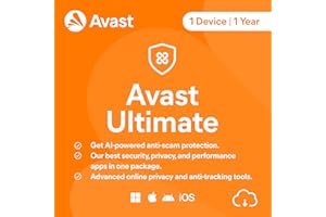 Avast Ultimate 2025 | 1 Device | 1 Year | Activation Code by email