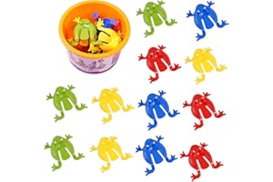 TOYANDONA 1 Set Frog Jumping Toy Soft Froghoppers s Jump ￼￼ Kids Party Favors s s Kit Bucket Children s Toddlers Educational Play