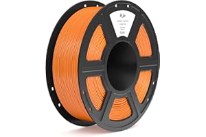 ELEGOO PLA+ Filament 1.75mm Orange 1KG, High Toughness PLA Plus 3D Printer Filament Dimensional Accuracy +/- 0.02mm, 1kg Spool(2.2lbs) Fits for Most FDM 3D Printers