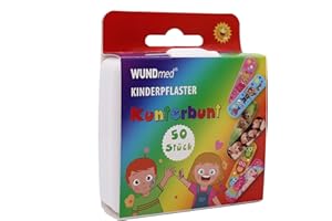 ‎ORAMICS WUNDmed® Kinderpflaster Kunter bunt Box 50tlg.