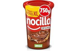 Nocilla, Original Crema al cacao con avellanas sin aceite de palma - tarrina 750 g