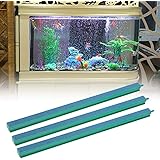 3 Stücke Aquarium Fisch Tank Bubble Air Stone Bar Bubble Ausströmerstein Luftstein für Aquarium Sauerstoff Pumpe, 31,5cm