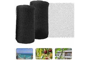 HOOPOE 2 Piezas Malla Antipajaros, Gallinero 10 x 4 m, Redes de Caza Pajaros, Protección Anti-Pájaros para Plantas