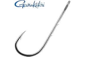 Gamakatsu Single Hook 31 – Anzuelos para señuelos de pesca Cheburashka, anzuelos para peces de goma y anzuelos, anzuelos individuales
