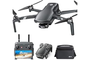 Holy Stone HS900 GPS Drone avec Caméra 4K à Cardan 3 Axes, 249 g Léger, Moteur Sans Balais, Vidéo 4K à 30 ips, Photo 48 MP, Transmission 6000 Mètres, Suivi Visuel, Retour Automatique, FPV pour Adultes