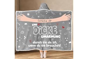 Aellowet Geschenk für Frauen, Umarmung Decke mit ärmeln Geburtstagsgeschenk für Frauen, Beste Freundin Geschenke, Geschenk für Beste Freundin Schwester Mama Oma zum Weihnachten Geburtstag