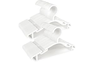 NORTHERN BROTHERS Baby Coat Hangers for Clothes 40 Pack Toddler White Hanger, Kids and Childrens Hangers for Closet