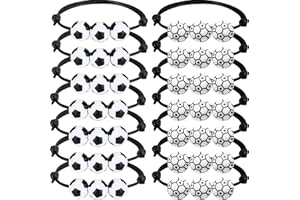 RUIJIE 14 Pezzi Calcio Braccialetti Bambini Regolabile Calcio Braccialetti Amicizia Tessuto Gadget Calcio Compleanno Bambini Partite di Calcio Regali Adatto Bambini Ragazze Ragazzi Adulti(2 Stili)