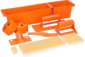 ToolSpace System do Malowania Farbami Akrylowymi Olejnymi Wodorozcieńczalnymi Ścian Podłóg Drewna Bejcowanie Klejenie Tapet Zestaw 9 Części Kuweta Uchwyty Gąbki