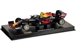Bburago B18-38056P 1:43 F1 Aston Martin RED Bull Racing RB16B con Casco Perez, Colori Assortiti