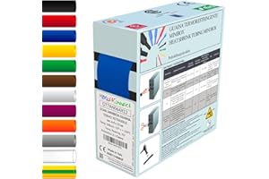 MarketConnect® Guaina Termorestringente Ø 3,2 mm, L 15mt • BLU • MINIBOX 2:1 STANDARD