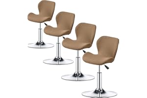 ELYSYSRL Bar Stool Cover Set of 2/4/6 Shell Back Adjustable Swivel Bar Stools Slipcover,Barstool Protector Covers for Dining Room Kitchen (Color : #8, Size : 4pcs)