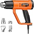 SEEKONE Pistola ad Aria Calda Professionale, Pistola Termica 2000W, 2 Temperatura 400ºC / 600ºC, con Protezione da Sovraccari